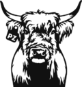 logo of a miniature cattle farm website